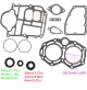 Tohatsu/ Nissan/ Mercury Power Head Seal Gasket Set - Outboard Motor 25HP 30HP M30A NS30A M25C NS25C NS25C2 NS25C3, 812939A18 8M0084273 8M0065545 8M0119225 - 3A1871210M 3A1-87121-0 - RCMA